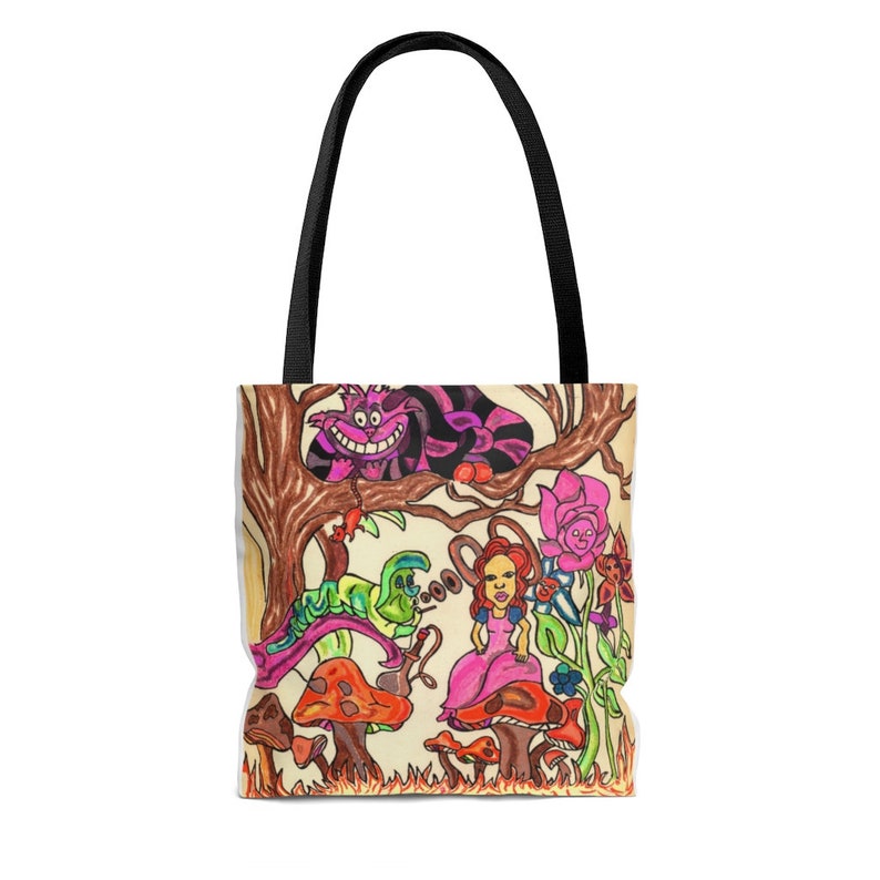 spring gift Disney Purse Alice In Wonderland Tote Bag gift for her Tote Bag Shopping Bag