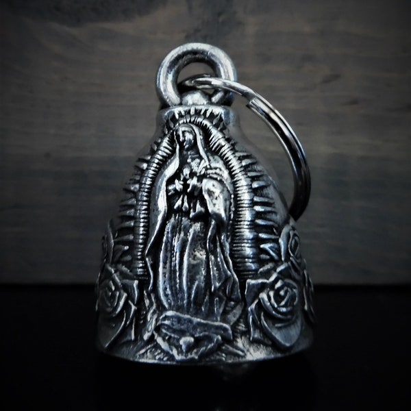 Virgin Mary Bravo Bells, Ride Bell, Cadeau de motard, Porte-bonheur