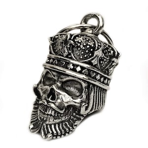 Poker King Bravo Glocke, Ride Bell, Biker Geschenk, Glücksbringer, Exklusive Bravo Glocke