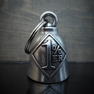 1%ER Bravo Bells, Ride Bell, Biker Gift, Good Luck Charm