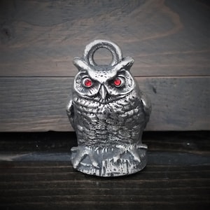 Eule Diamant Bravo Bells, Fahrt Glocke, Biker Geschenk, Glücksbringer, exklusive Bravo Bell