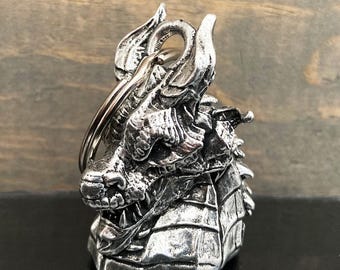 Dragon Head Bravo Bells Biker Gift Good Luck Ride Bell Exclusive