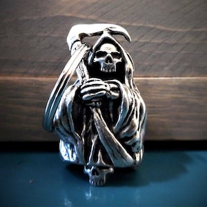 Grim Reaper Bravo Bells, Ride Bell, Biker Gift, Good Luck Charm