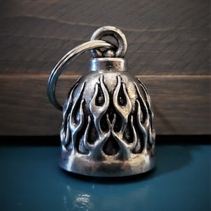 Flamme Bravo Bells, Fahrt Glocke, Biker Geschenk, Glücksbringer