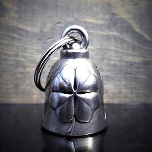 Clover Bravo Bells, Ride Bell, Biker Gift, Good Luck Charm