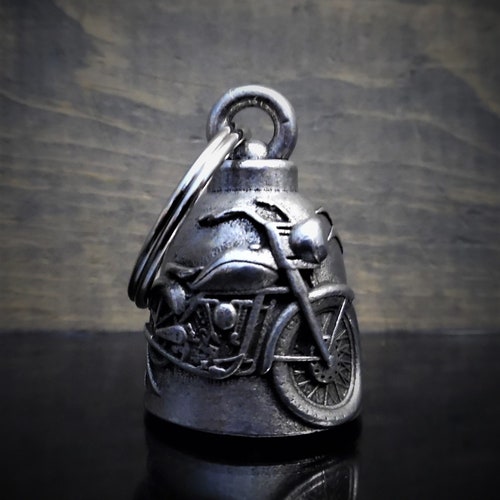 Motorcycle Angel Bravo Bells Made In USA Ride Bell, Biker Gift, Good Luck Charm