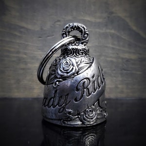 Lady Rider Bravo Bells, Ride Bell, Biker Gift, Good Luck Charm
