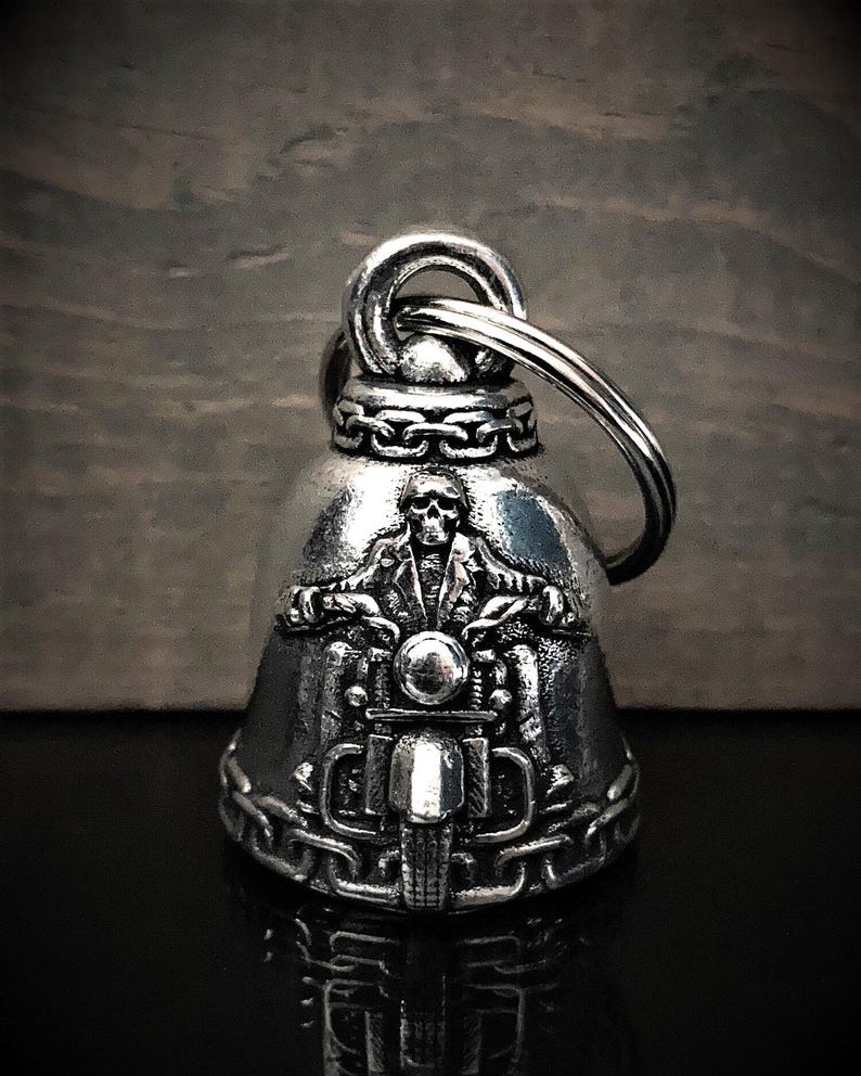 Ride It Like You Stole It Motorcycle Bell Charm - Made in USA image 1