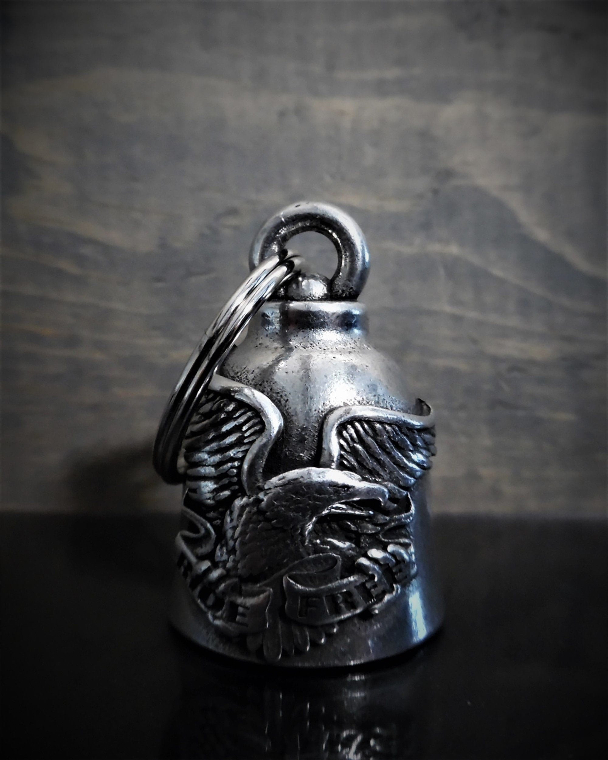 Gremlin Bells Eagle Guardian Biker Compatible with Harley Motorcycle Good Luck Charm Gremlin Bells Eagle Guardian Biker Compatible with Harley Motorcycle Good Luck Charm