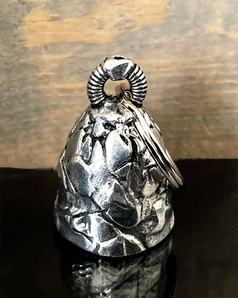 Viking Compass Motorcycle Bell, Runic Protection Amulet, Pewter Ride ...