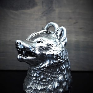 Wolf Bravo Bells, Ride Bell, Biker Gift, Good Luck Charm