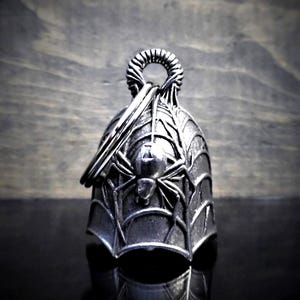 Spider Bravo Bells, Ride Bell, Biker Gift, Good Luck Charm