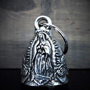 Jungfrau Maria Bravo Glocken, Fahrt Glocke, Biker Geschenk, Glücksbringer
