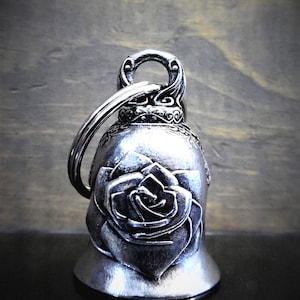 Rose Bravo Glocken Biker Geschenk, Glücksbringer
