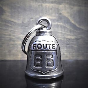 Route 66 Bravo Bells, Ride Bell, Biker Gift, Good Luck Charm