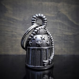 Stars and Stripes Bravo Bells, Ride Bell, Biker Gift, Good Luck Charm