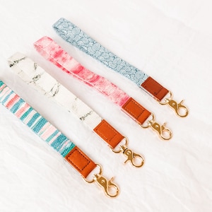 Wrist Strap Keychain / Modern Wrist Lanyard