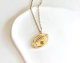 Customizable Football Necklace