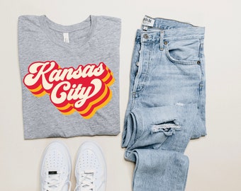 Kansas City Retro T Shirt