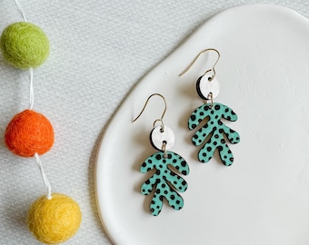 Nature Inspired Wooden Dangles