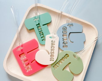 Cutout Personalized Bag Tag