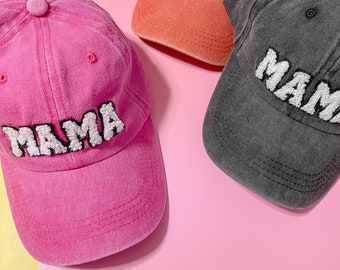 Mama Chenille Baseball Cap