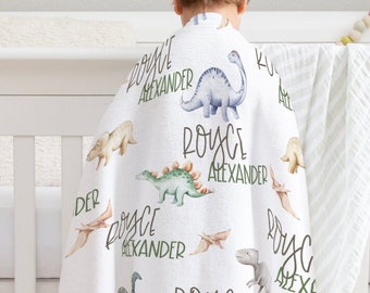 Baby Minky Blanket / Cursive Name Infant Blanket