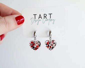 Spirit Hearts on half hoops