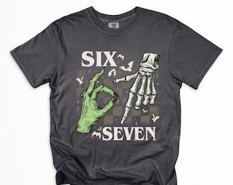 67 Halloween Tee / Funny Meme Brainrot Tee for Fall