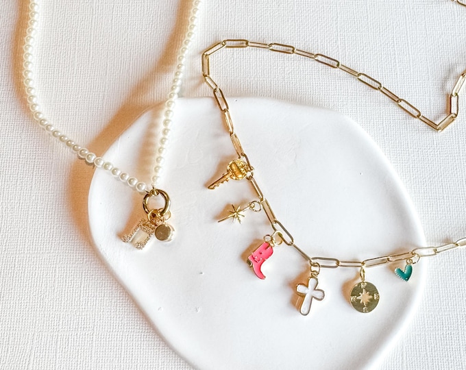 Featured listing image: Build Your Own Charm Necklace / Custom Charm Necklace