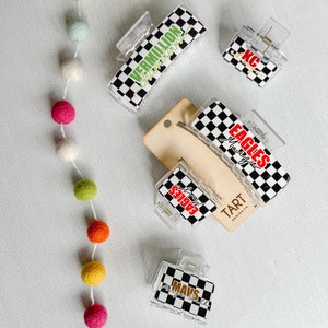 Game Day Custom Hair Claw Clip