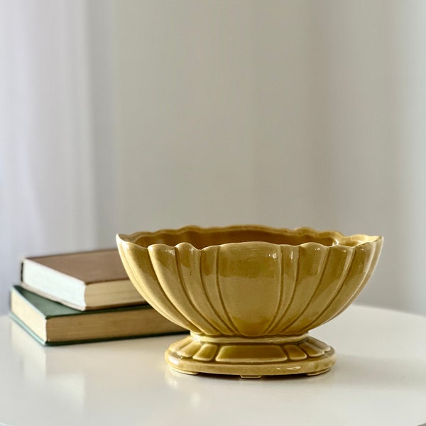 Mustard Yellow Vase Etsy