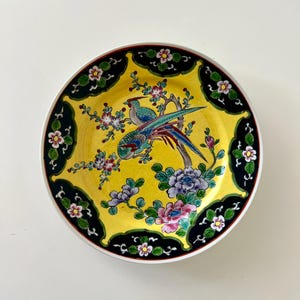 Hand painted Phoenix Japanese Porcelain Plate