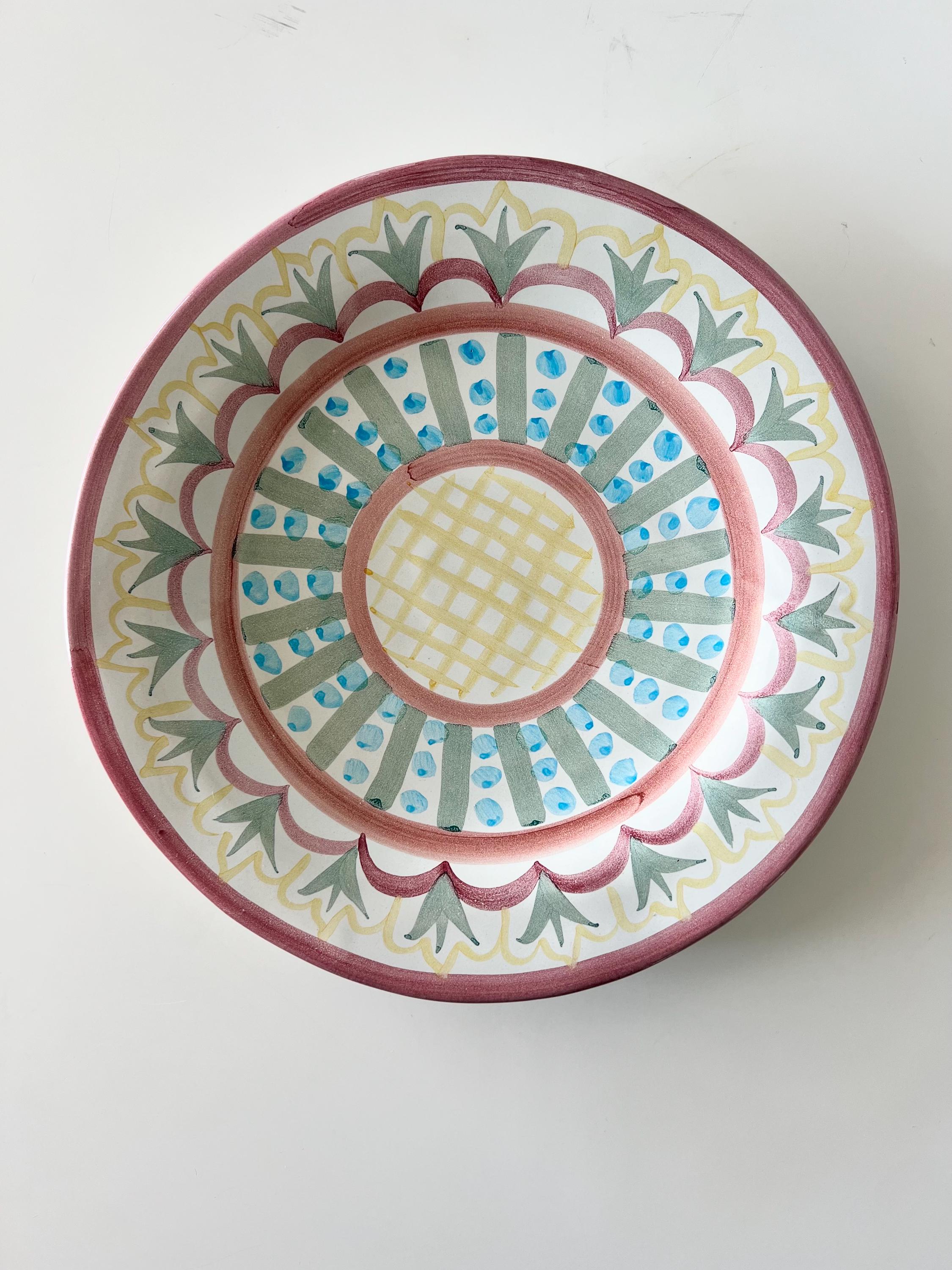 Mackenzie Childs Plate - Etsy