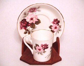 Items Similar To Royal Grafton Ashley Pattern Tea Cup And Saucer