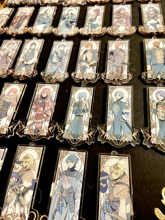Annette Fire Emblem Three Houses Acrylic Keychain FE Blue Lions Keyholder