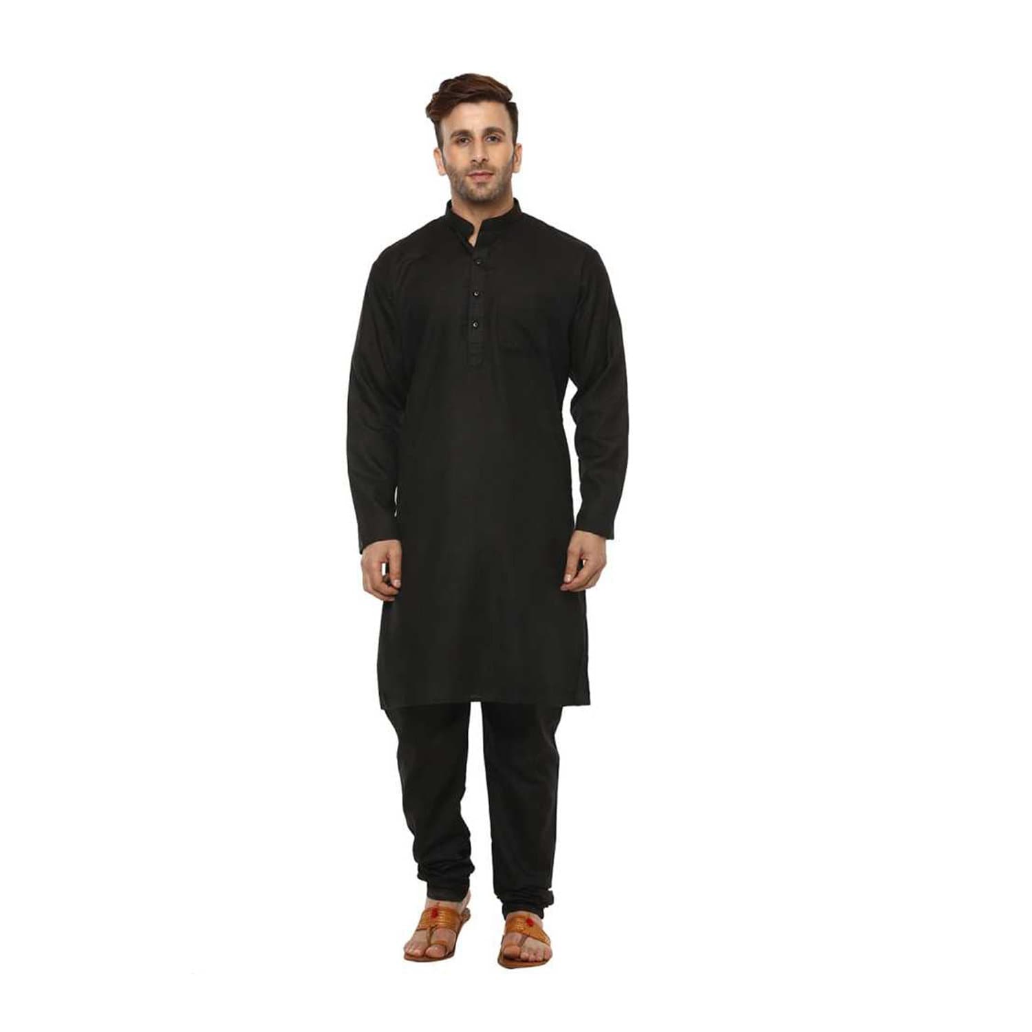 Black Kurta Pajama - Etsy