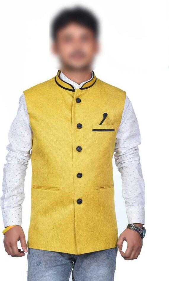yellow modi coat