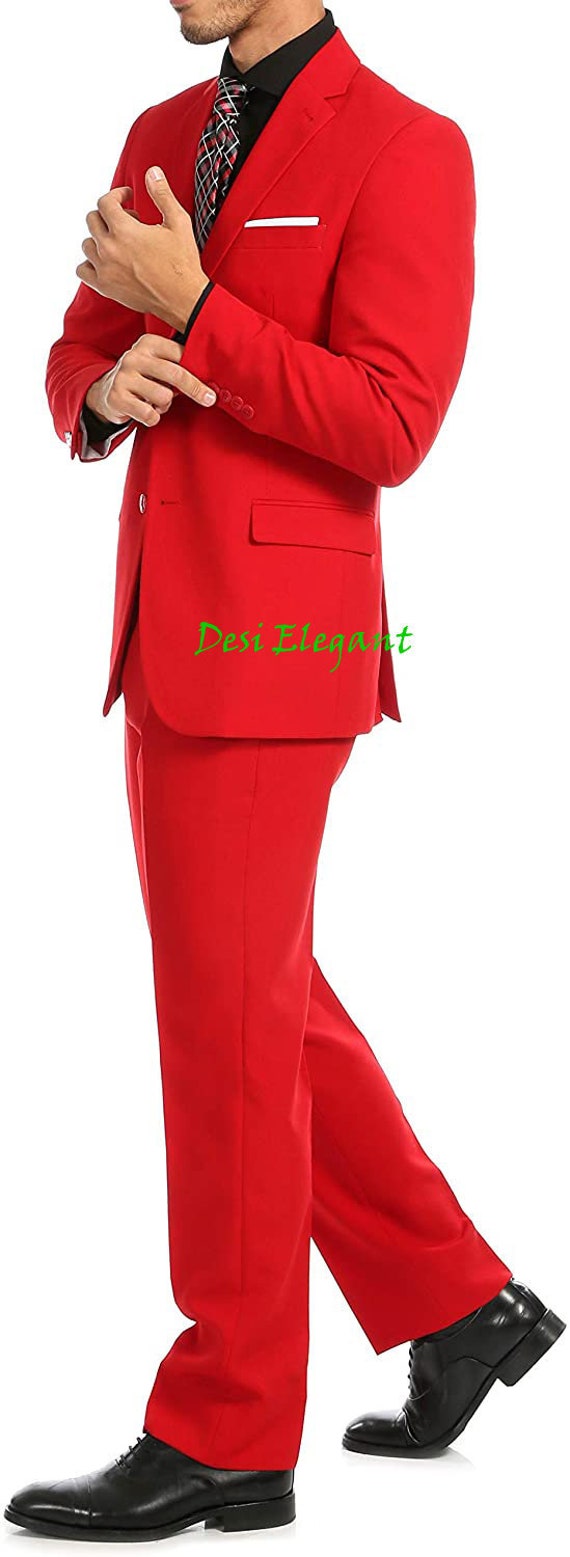 red coat pant style