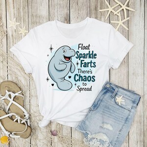 Funny Manatee shirt, Cute Manatee Tshirt, Manatee Lover T Shirt, Mana Tee Gift, Manatee Gift for Mom Dad Friend, Animal Shirt, Sea Cow Shirt