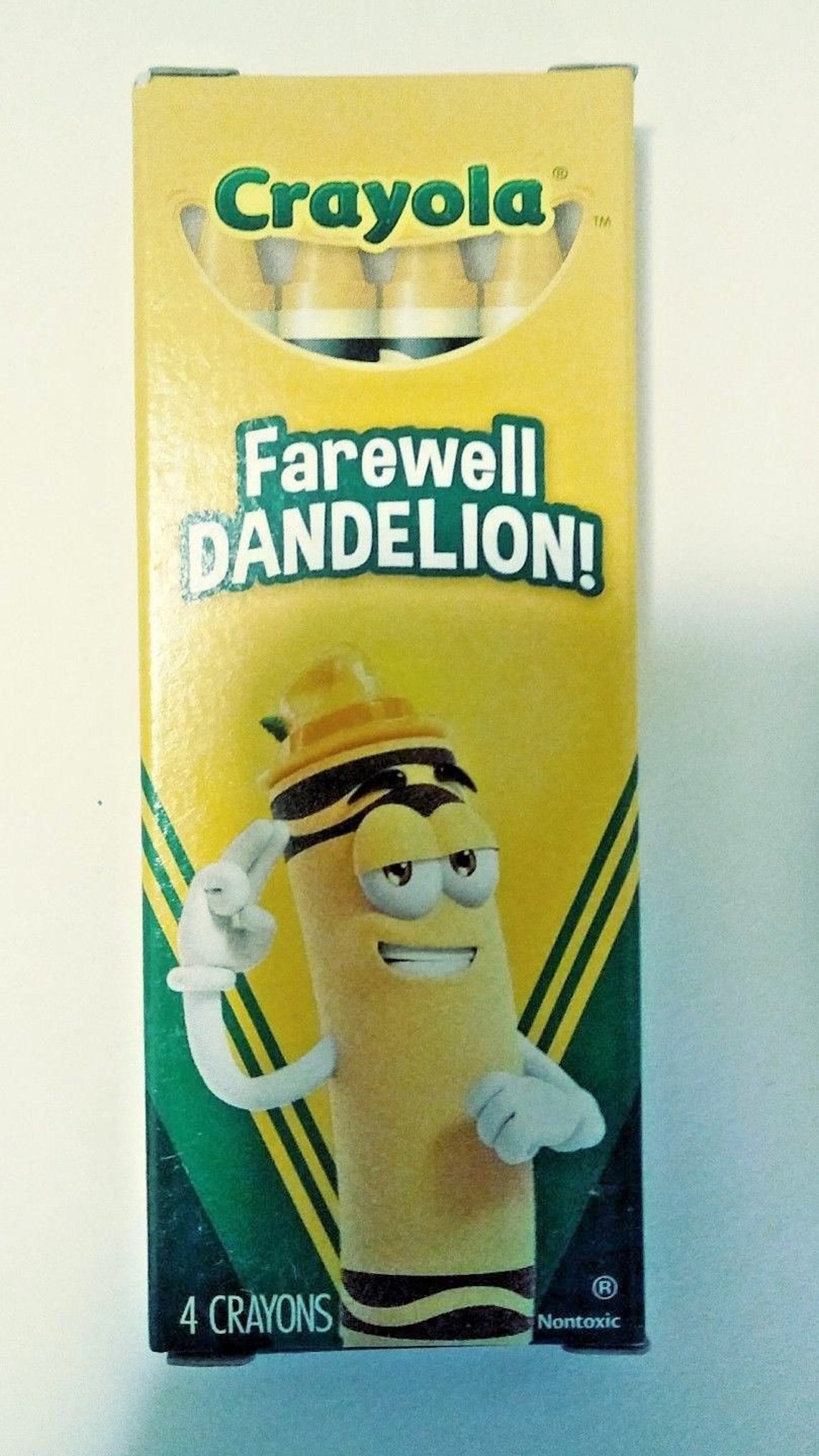 3 NEW 4 Pack of Collectible CRAYOLA DANDELION Crayons , in the Limited