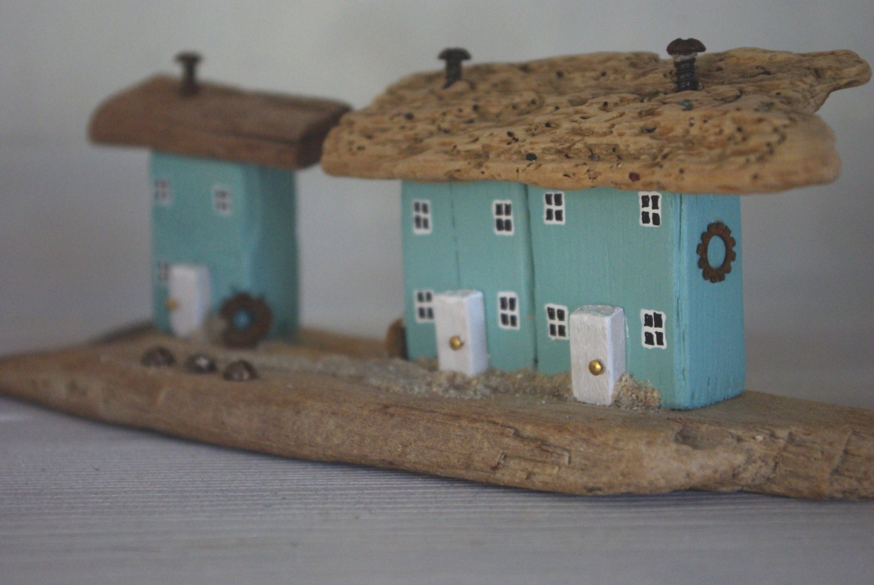 Küstendorf Miniaturhäuschen Stranddekoration | Etsy