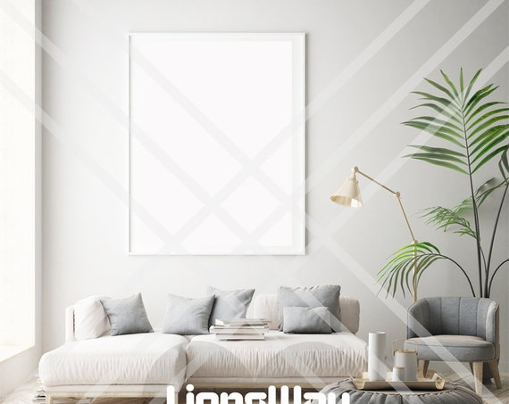 Mockup Frame Frame Mock Up Vertical Frame Mockup Green