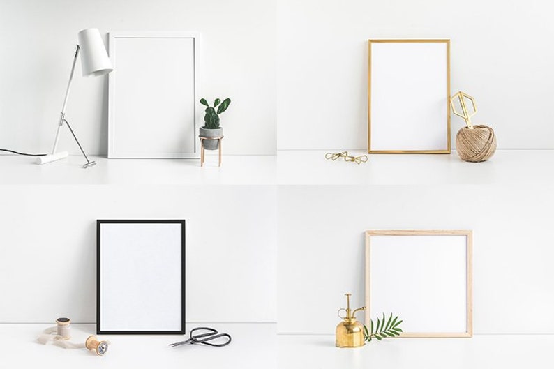 Download Frame Mockup Bundle JPG PNG PSD By Lionswaymockup | Etsy