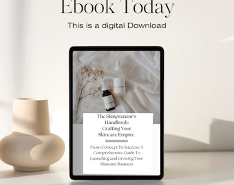 Skinpreneur Skincare Ebook- Launch your skincare Beauty brand