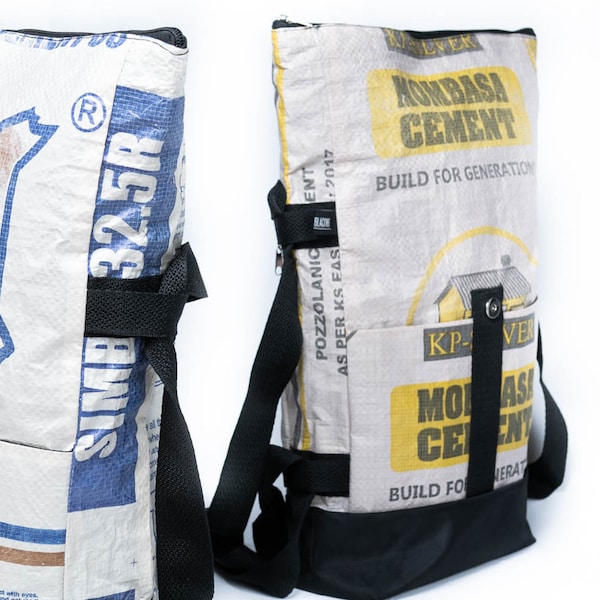 mittelgroße Umhängetasche | 2in1 Tasche und Rucksack | Rollrucksack | Upcycling | Recycelt | Fairtrade | Damen | Herren | Tasche