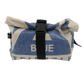 Sling bag | shoulder bag | cross body bag | large bum bag | Belt bag - upcycled bag made from old cement bag | fair trade