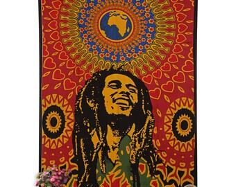 Bob Marley Blanket Etsy