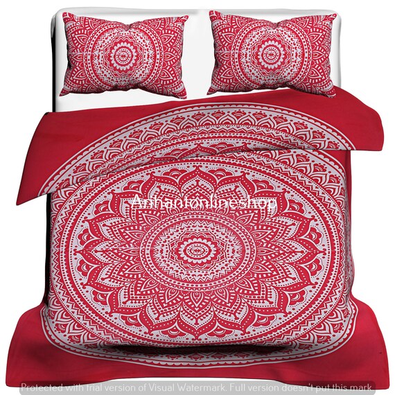 Mandala Indian Duvet Cover Throw Reversible Doona Quilts Cover Etsy