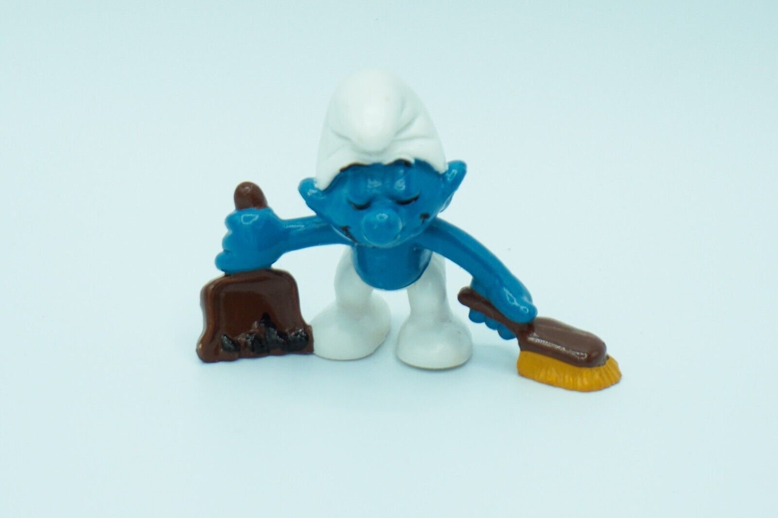 Moulin Schtroumpf Schleich 1981 - Figurine Originale Peyo - Bon État (Sans Boîte)